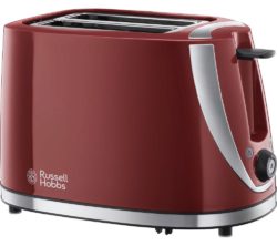RUSSELL HOBBS Mode 21411 2-Slice Toaster - Red